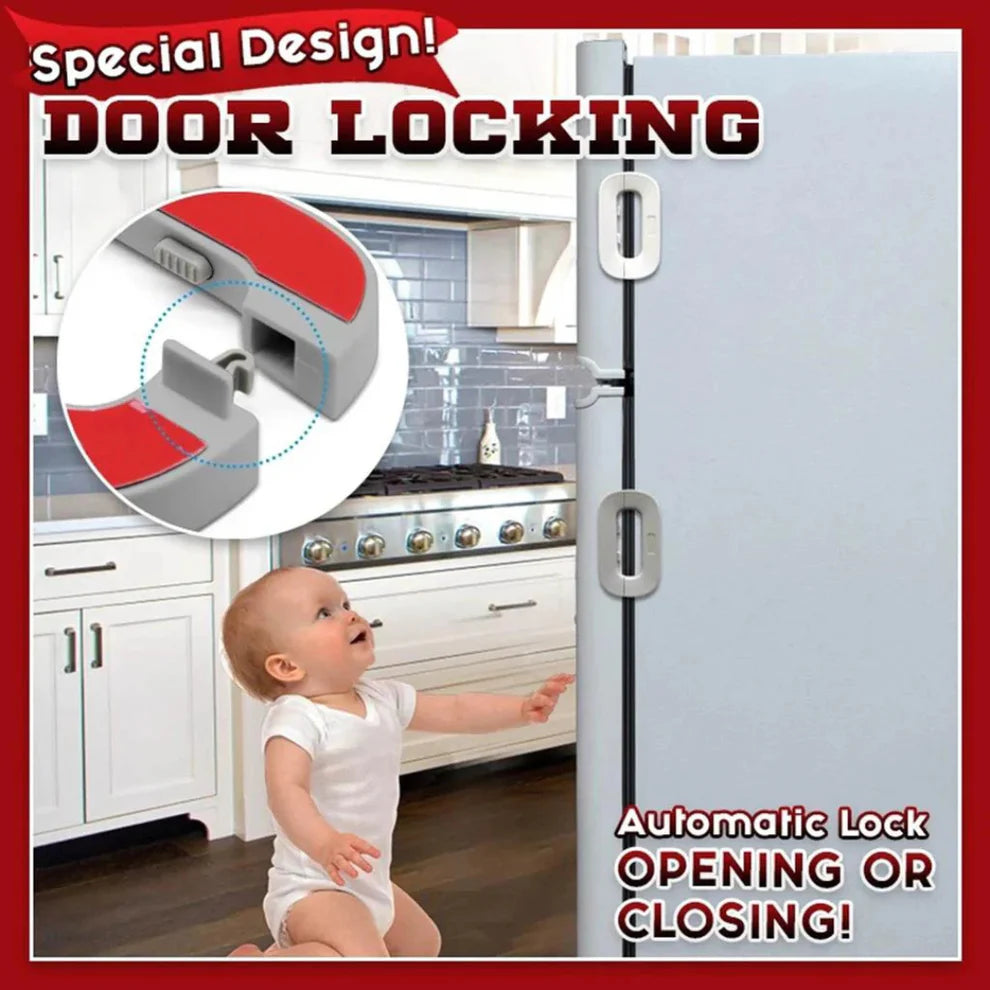 Child Safety Refrigerator Lock | Baby Proof Fridge & Freezer Door Lock