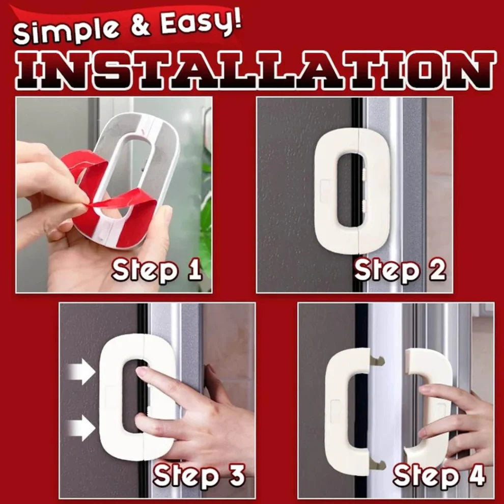 Child Safety Refrigerator Lock | Baby Proof Fridge & Freezer Door Lock
