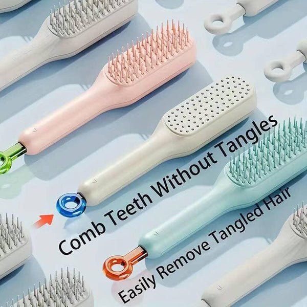 GlintMart™ Imported Self Cleaning Comb