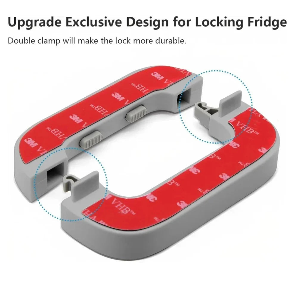 Child Safety Refrigerator Lock | Baby Proof Fridge & Freezer Door Lock