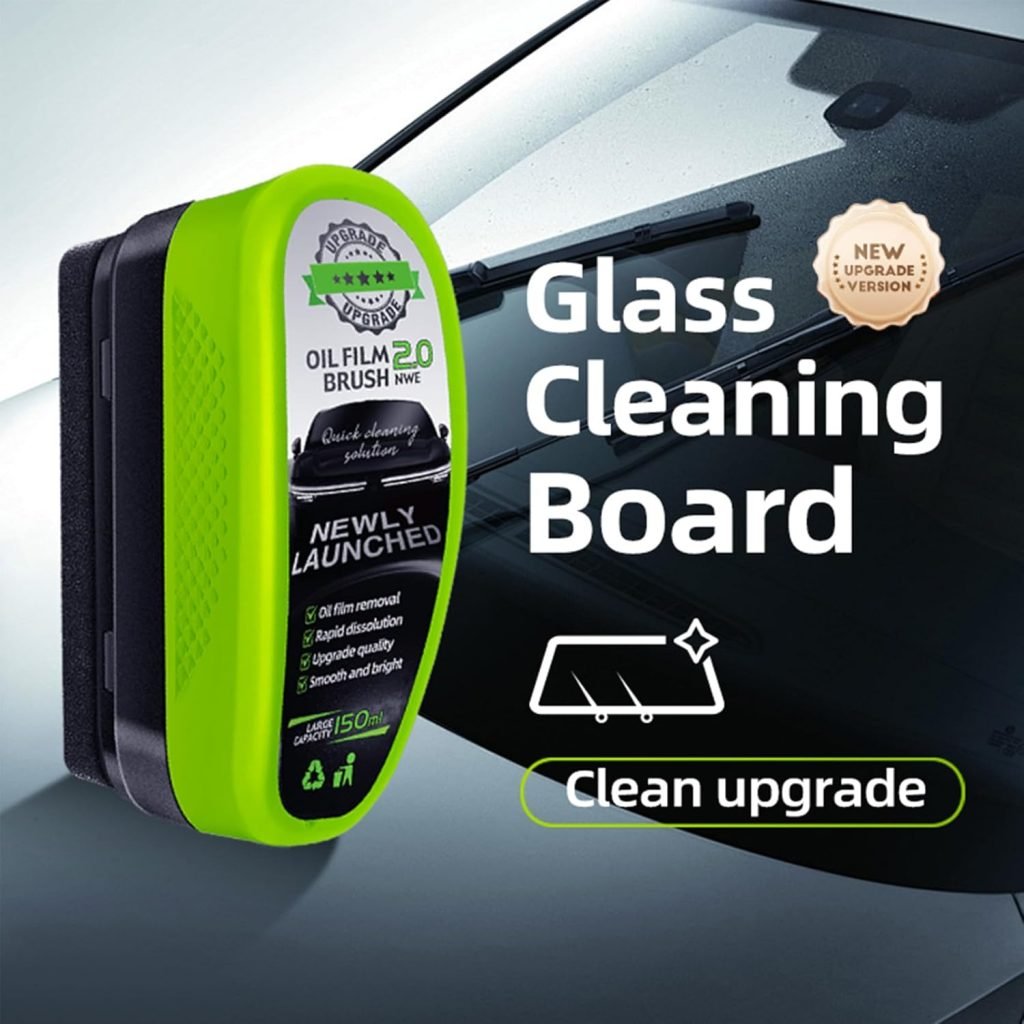 Oil Film Brush 2.0 – Clear Vision Windshield & Glass Cleaner
