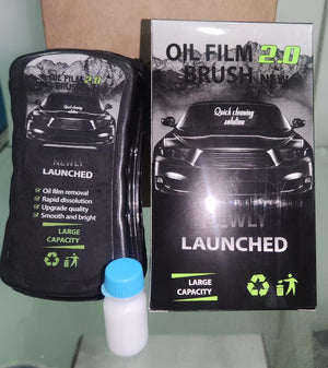 Oil Film Brush 2.0 – Clear Vision Windshield & Glass Cleaner